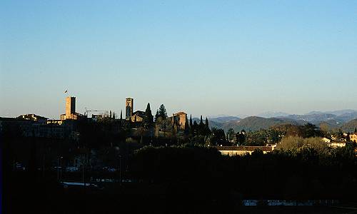 Bassano del Grappa - il castello di Ezzelino