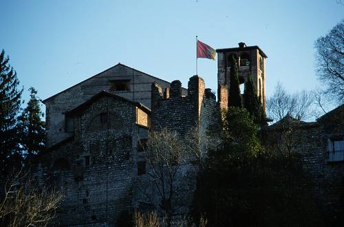 Bassano del Grappa - il castello di Ezzelino