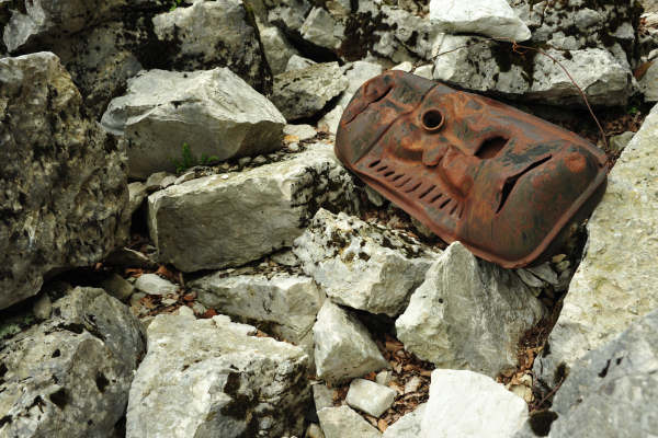 Cave di Rubbio - cava abitata