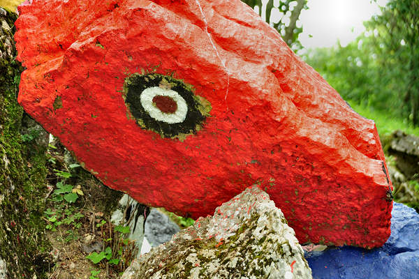 Cave di Rubbio, Cava Dipinta