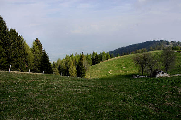 escursione nordic walking Stabie di Lentiai, monte Artent e Col Moscher