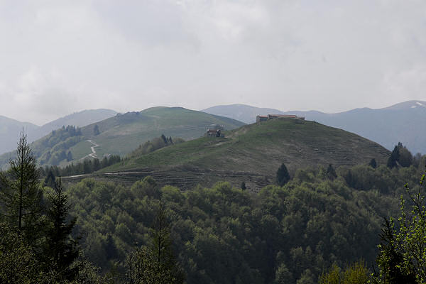 escursione nordic walking Stabie di Lentiai, monte Artent e Col Moscher