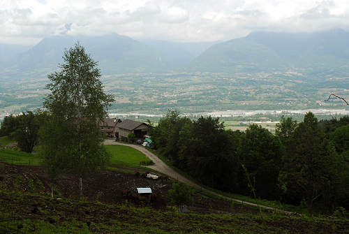 sentiero natura San Gervasio - Colderù di Lentiai - Valbelluna