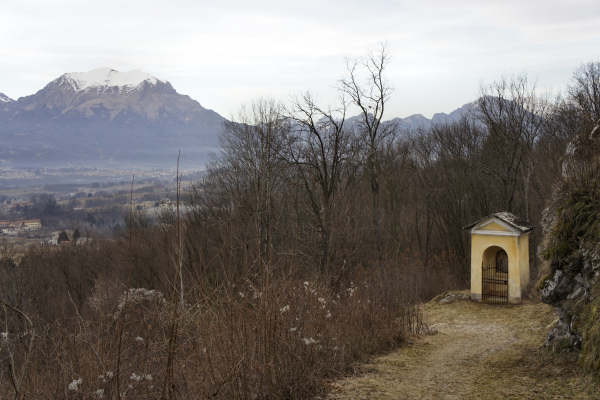 Sentiero Buzzati, Madonna Parè, Giaon di Limana