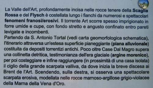 Brent de l'Art a Sant'Antonio Tortal di Trichiana, Valbelluna