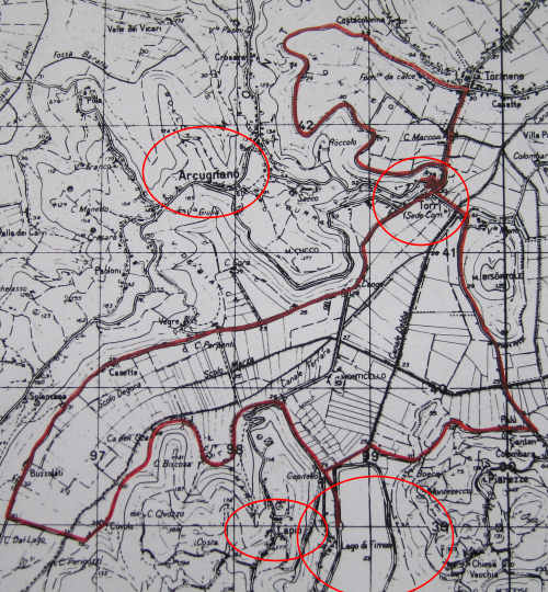 Sentiero Archeologico Valli Lago di Fimon, Arcugnano