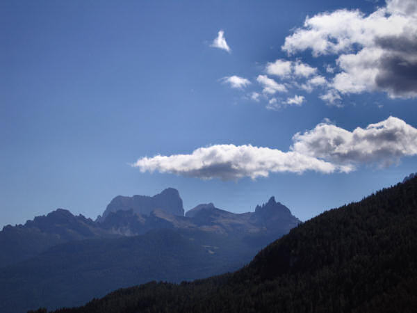 la Val Boite dai pressi di Cortina d'Ampezzo