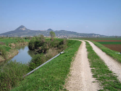 da Este a Montagnana lungo il canale Frassine