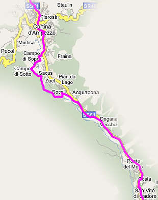 ciclopista delle Dolomiti