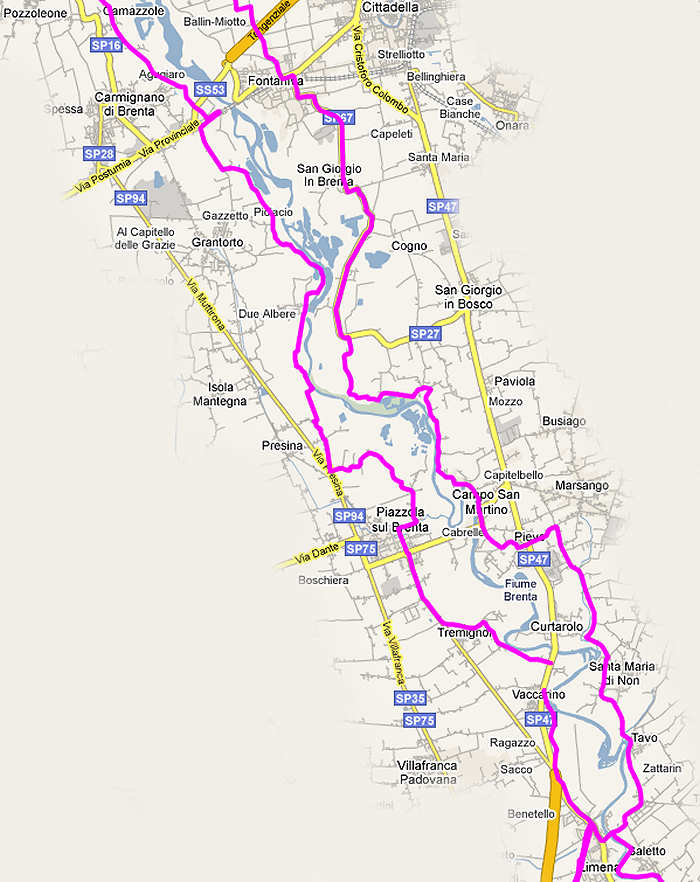 ciclopista del Brenta