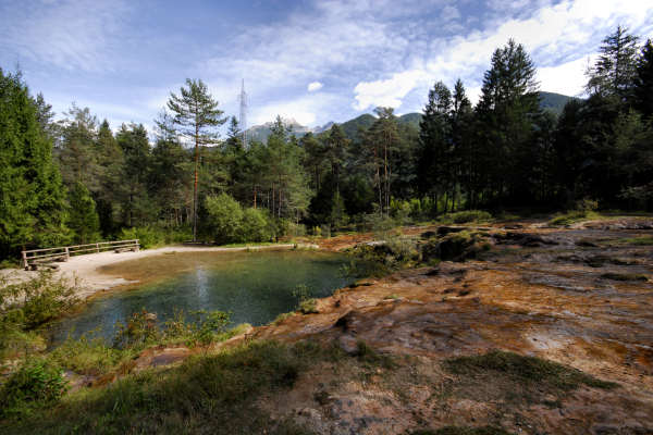 area archeologica nauturalistica di Lagole a Calalzo di Cadore, Belluno Dolomiti