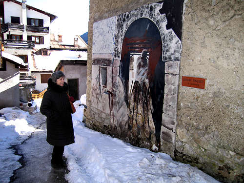 Cibiana di Cadore, i murales di Cibiana