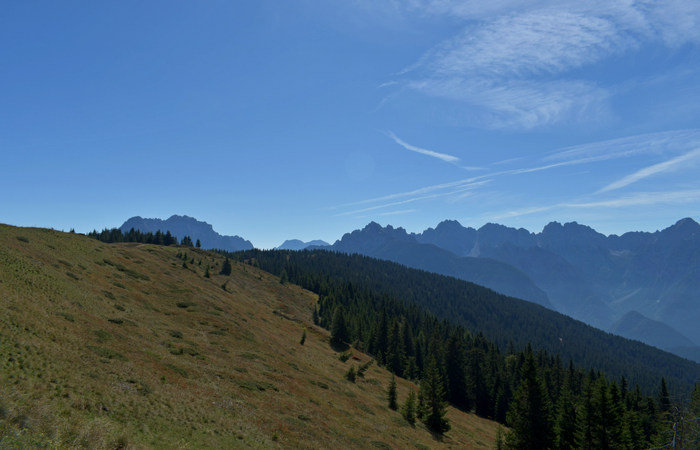 Comelico, escursione da Costa a monte Zovo e al rifugio DeDoo