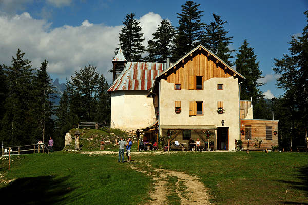 rifugio Eremo dei Romiti monte Froppa Domegge di Cadore Dolomiti
