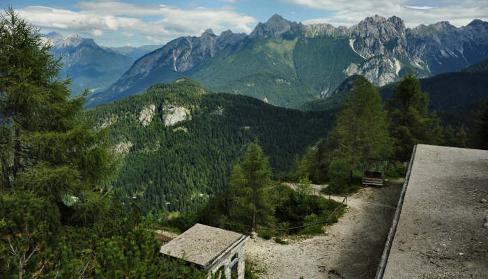 Lorenzago, passo Mauria monte Miaron al Cridola