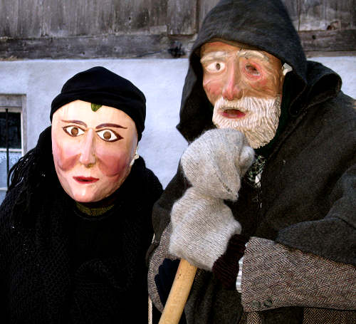 maschere del carnevale di Sappada