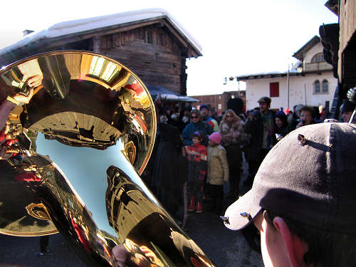 maschere del carnevale di Sappada