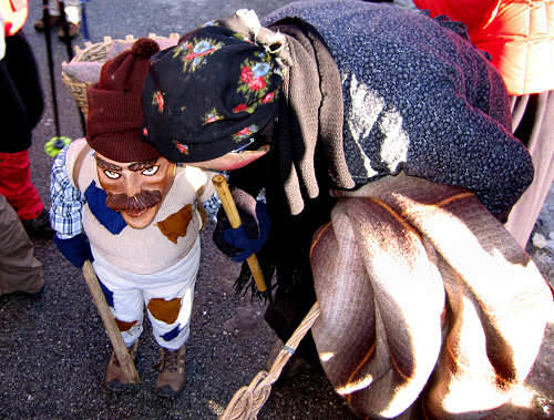 maschere del carnevale di Sappada