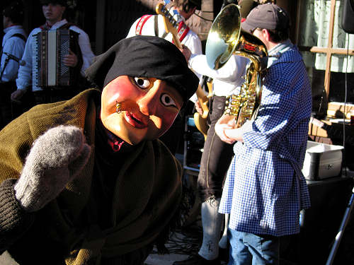 maschere del carnevale di Sappada