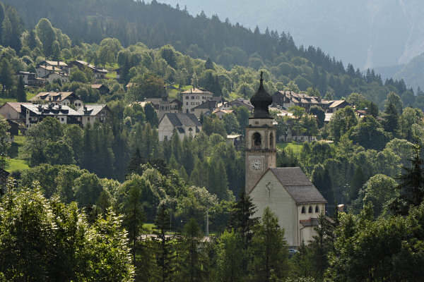 percorso Nordic Walking San Vito, Borca, Vodo di Cadore Dolomiti