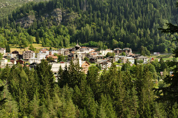 percorso Nordic Walking San Vito, Borca, Vodo di Cadore Dolomiti
