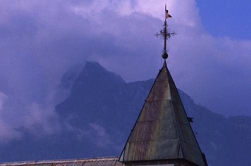 la valle del Boite nei pressi di Vodo di Cadore