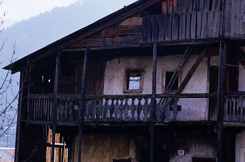 la valle del Boite nei pressi di Vodo di Cadore