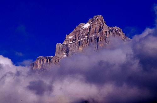 la valle del Boite nei pressi di Vodo di Cadore