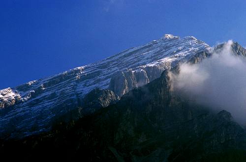 la valle del Boite nei pressi di Vodo di Cadore