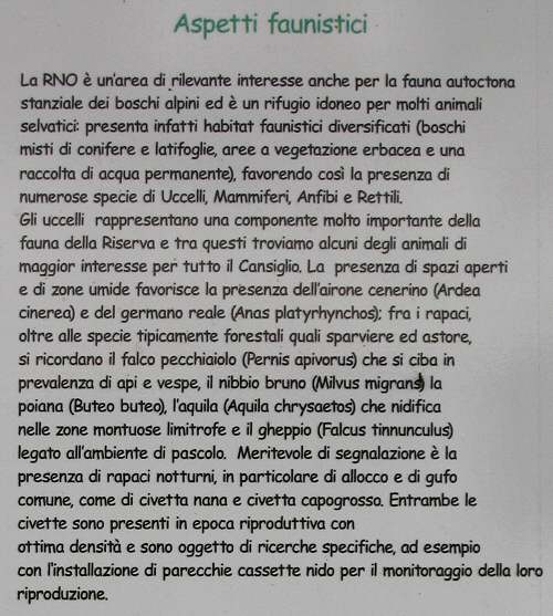 Valmenera. Pian di Landro, Baldassarre - riserva naturale