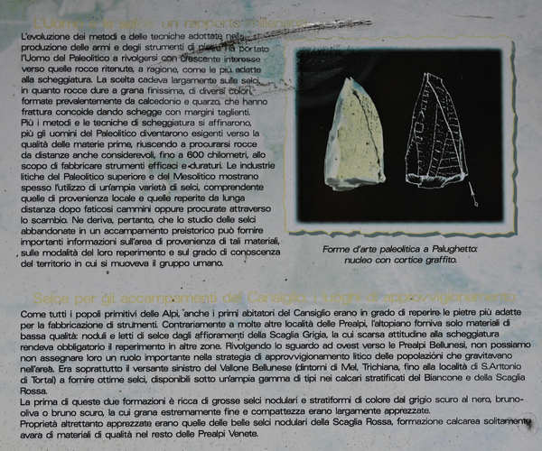 Palughet, Cansiglio, geologia e preistoria