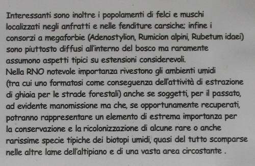 Valmenera. Pian di Landro, Baldassarre - riserva naturale
