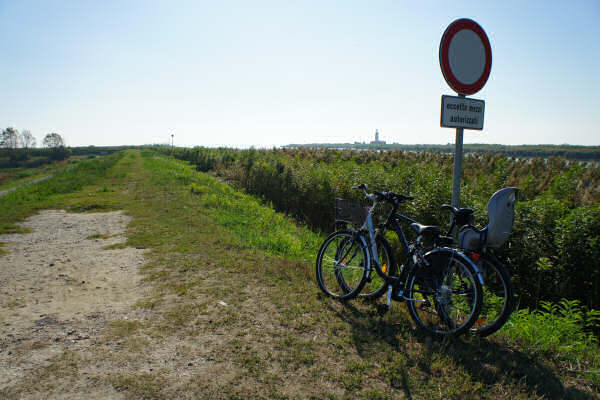 Cicloturismo bocche del Po di Goro e Po di Gnocca