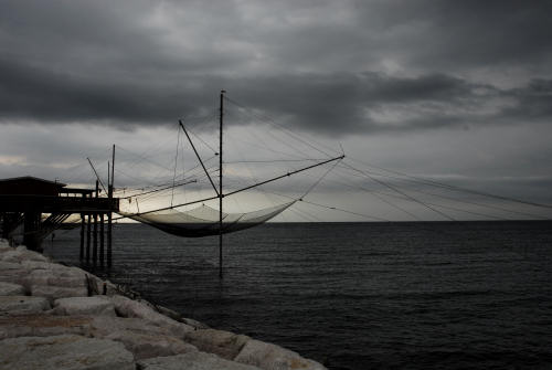 Chioggia Sottomarina - diga foranea sulla Bocca di Porto