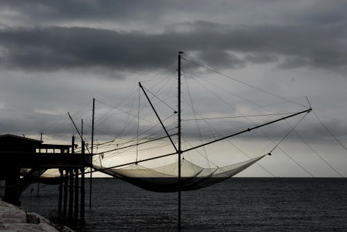 Chioggia Sottomarina - diga foranea sulla Bocca di Porto