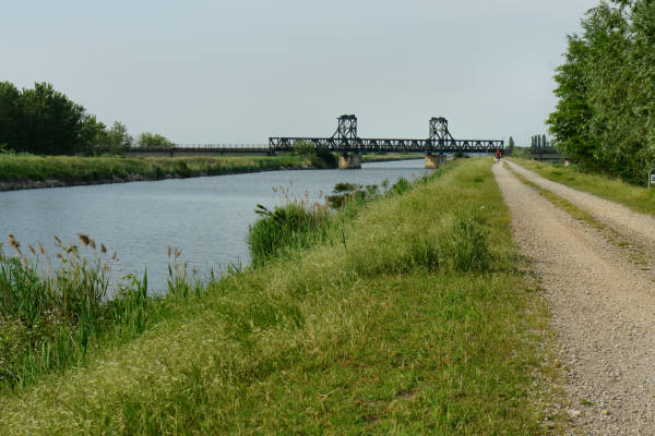 strada delle valli di Rosolina laguna di Caleri