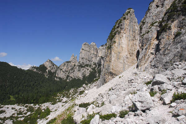 passo Duran, rif.Carestiato, Camp, Framont, Moiazza