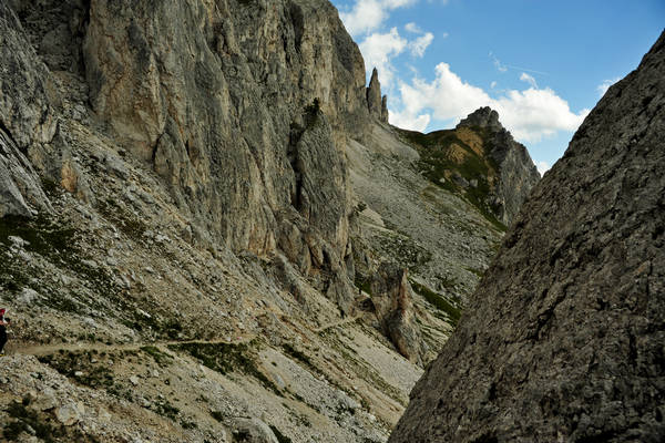 giro dei SetSass con salita a Cima SetSas, passo Valparola rifugio Pralongia
