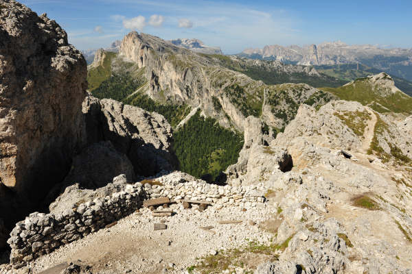 Sass de Stria, passo Falzarego passo di Valparola, Lagazuoi, Cortina d'Ampezzo