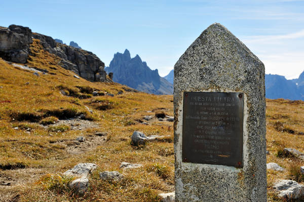 Monte Piana museo all'aperto della grande guerra, Lavaredo Misurina Auronzo Cadore
