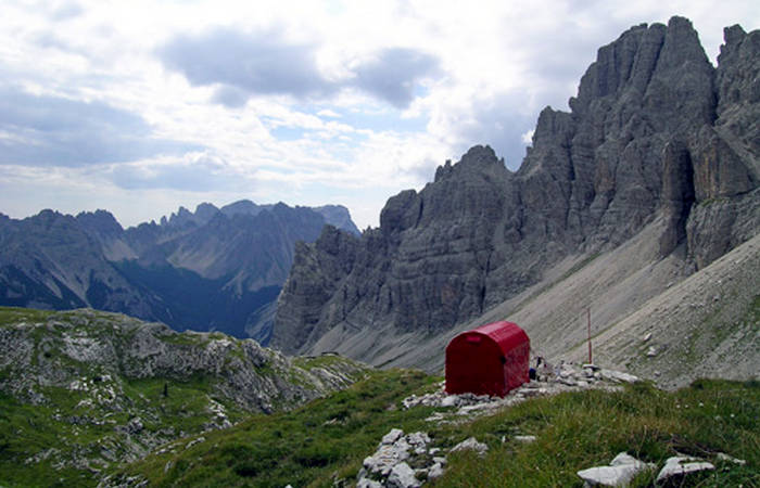 rifugio Pordenone Val Cimoliana Cimolais