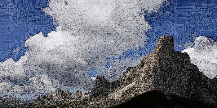 Dolomiti, passo Giau