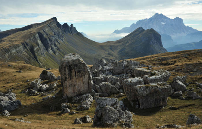 Giau, Mondeval, Lastoi de Formin, Croda da Lago