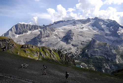 Pordoi, Viel dal Pan, Sas Ciapel, Arabba Porta Vescovo, Marmolada