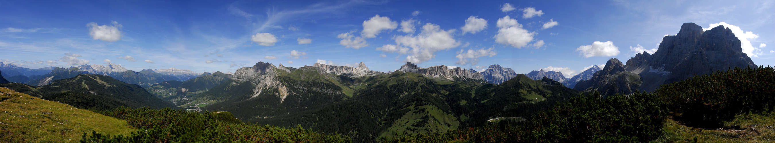 Dolomiti, monte Crot, forcella Staulanza, Pelmo Pelmetto