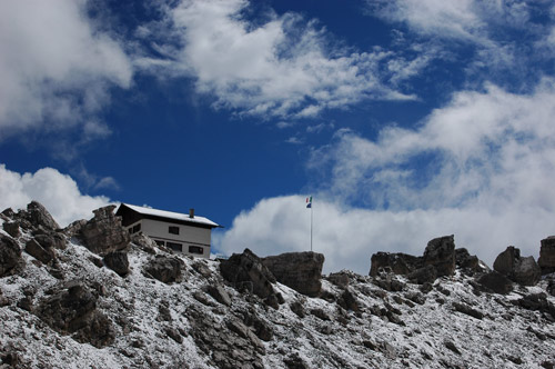 Tofana di Rozes - rifugio Giussani