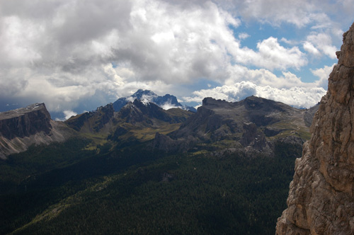 Tofana di Rozes - rifugio Cantore e passo Giau