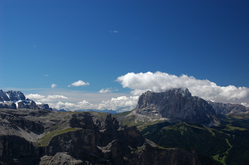 Sassolungo dal Puez, Dolomiti
