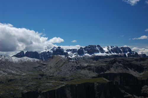 gruppo del Sella dal Puez, Dolomiti