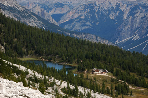 Dolomiti - escursione rifugio Croda da Lago, forcella Ambrizzola, Lastoi de Formin